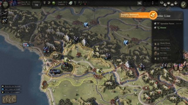 Unity of Command II - GOTHIC LINE - All Objectives Complete - Guide Walkthrough смотреть онлайн