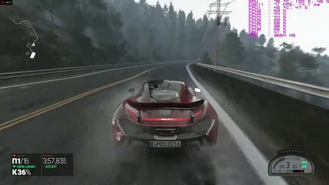 Project CARS PC: RX460 Test Run / McLaren P1 - California Highway full смотреть онлайн