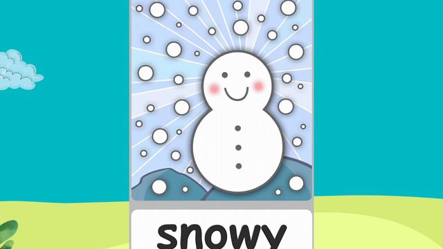 Weather Flash cards for kids | Fun learning with Explanation смотреть онлайн