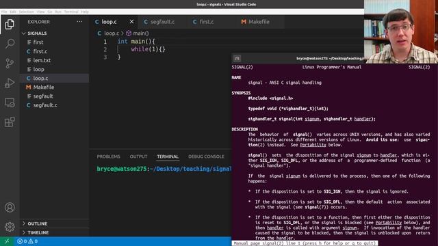 Signals for Process Communication (Comp. Org. 30) смотреть онлайн