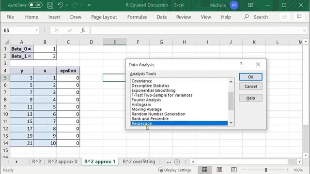 Coefficient of Determination - R^2 - Explanation with Excel Examples смотреть онлайн
