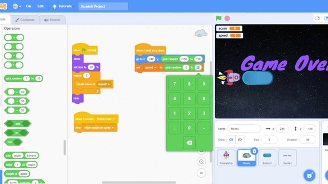 Tutorial Game Rock Blaster (Scratch) - Shenny Amelia смотреть онлайн