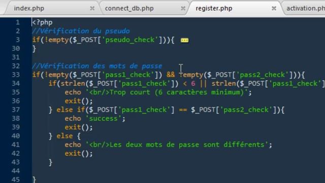 SYSTEME D'INSCRIPTION EN PHP ET AJAX AVEC ENVOI D'UN MAIL D'ACTIVATION (PARTIE #2) смотреть онлайн