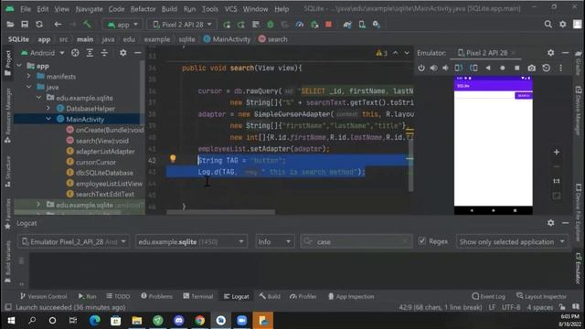 How to use logcat in Android Studio смотреть онлайн