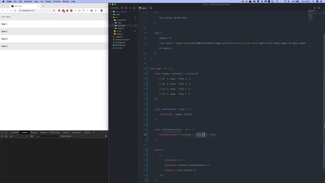 Build a React app with hooks, Styled Components and local storage - Part 3 смотреть онлайн