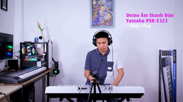 Demo Âm Thanh Đàn Organ Yamaha PSR E323 смотреть онлайн