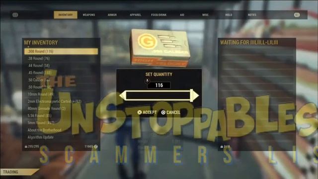 IIIlIIll-lIlIII - Fallout 76 PS4 PS5 Scammer смотреть онлайн