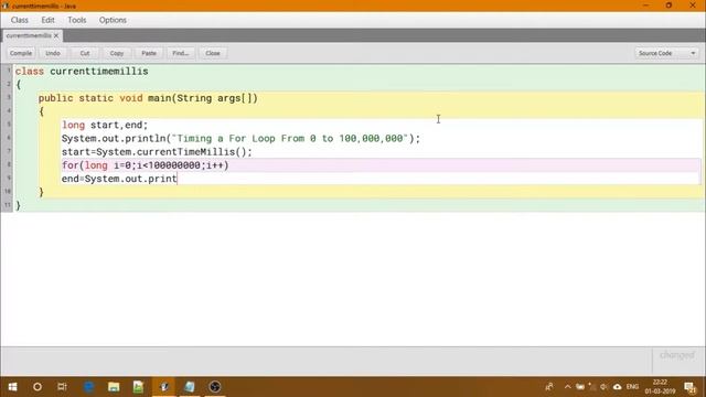 Current Time Millis - Core Java || With BlueJ смотреть онлайн