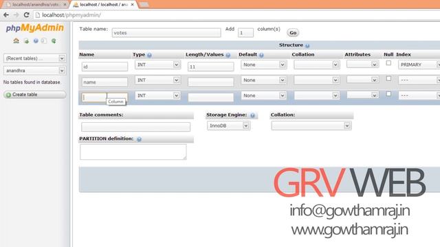 Developing a survey website pHp Part 3 (By Gowtham Raj | gowthamraj.in | GRVWEB) смотреть онлайн