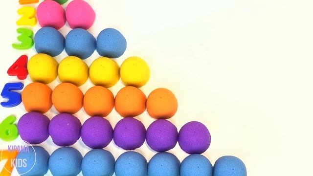 Цифры и Кинетический Песок/Учим Цифры до 10/Видео Для Детей/Learn Numbers/Play With Kinetic Sand смотреть онлайн