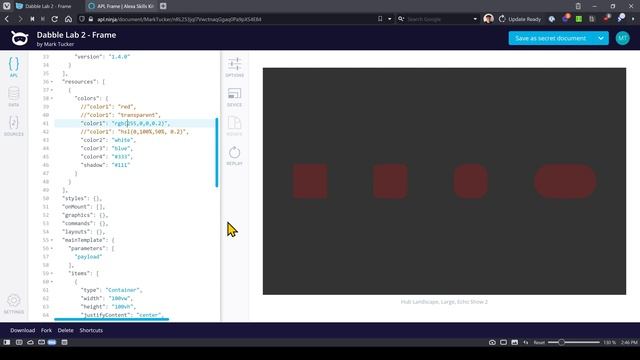 Alexa APL Tutorial - Lesson 3: Frame Components смотреть онлайн