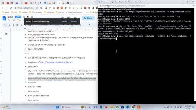 How Deploy laravel project on server with Linux Ubuntu on DigitalOcean- Complete Tutorial Series p- смотреть онлайн