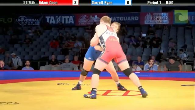 Men 120 KG / 264.5 lbs - Adam Coon vs. Garrett Ryan смотреть онлайн
