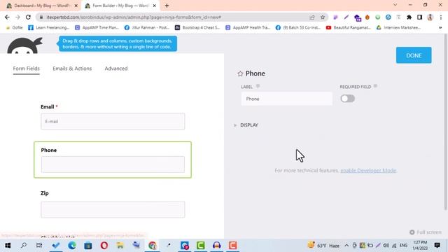 How create drag & drop contact form with free ninja form plugin смотреть онлайн