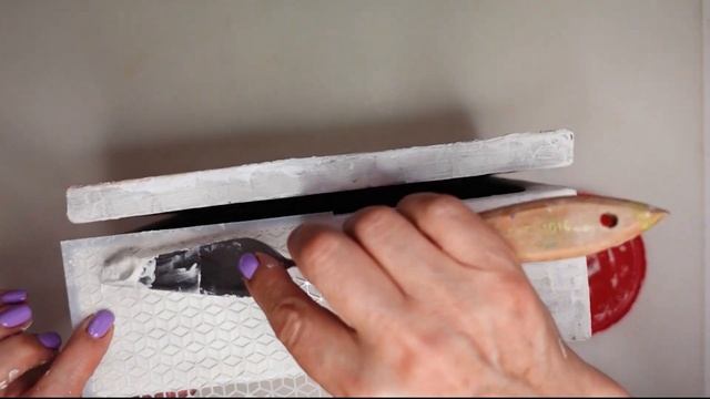 Винтажная шкатулка. Декупаж, необычный фон! [diy] смотреть онлайн