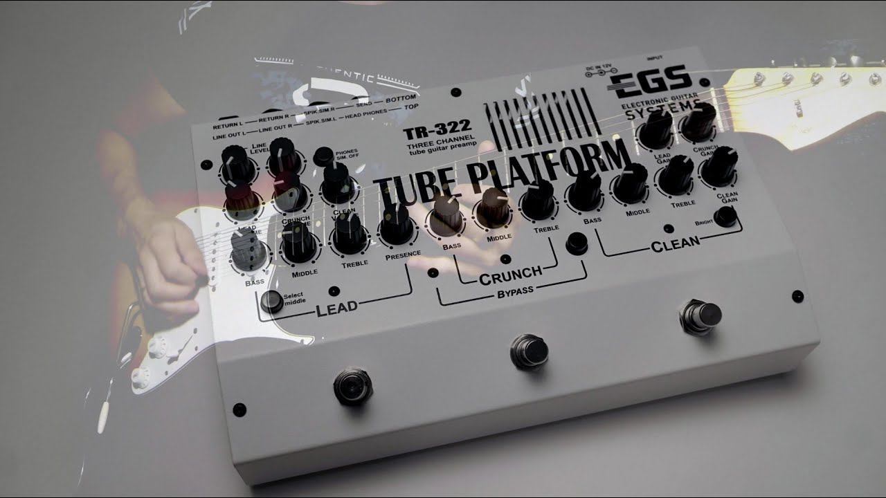 EGS Tube Platform All Tube 3 Channels Guitar Preamp