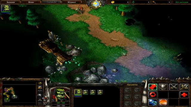 Играем в игру WarCraft Reign of Chaos. #1 смотреть онлайн