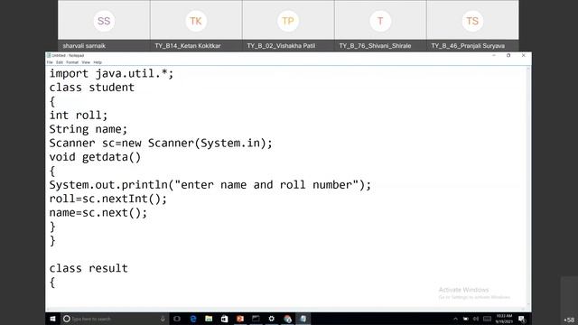 Inheritance in java Lecture13 by Sharvali Sarnaik смотреть онлайн