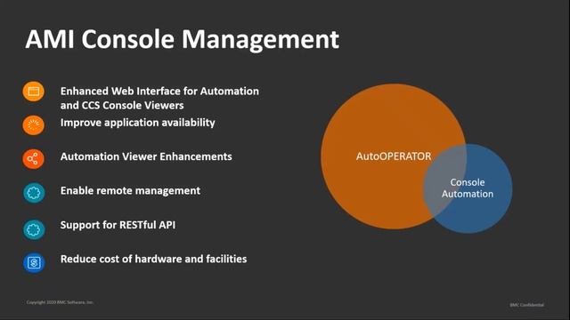 7. MainView - AutoOperator 8.2, AMI Console Management and JAVA Environments 3.1 - What's New смотреть онлайн