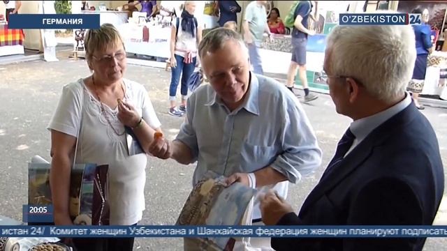 Презентация туристического потенциала Узбекистана в Германии смотреть онлайн