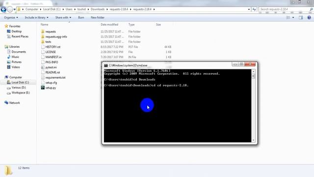 Install Requests-2.18.4 and BeautifulSoup4 Python on Windows | iMTiLab смотреть онлайн