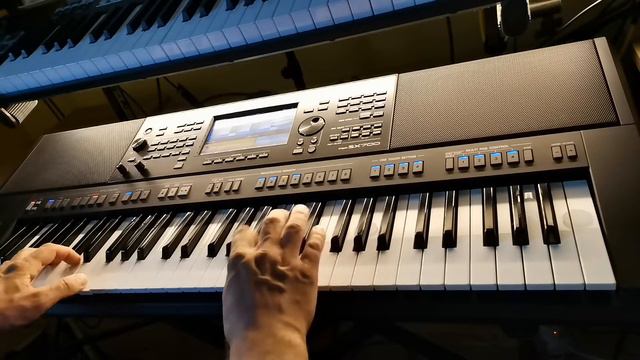Marek Biliński - Taniec w zaczarowanym gaju. Cover Yamaha PSR SX-700 смотреть онлайн