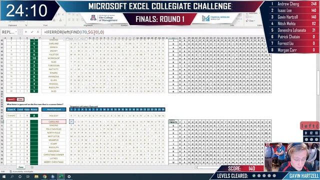 Microsoft Excel Collegiate Challenge смотреть онлайн