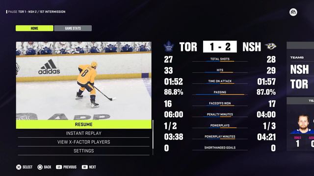 NHL LIVE🔴 Toronto Maple Leafs Vs Nashville Predators - 28th October 2023 | NHL Full Match - NHL 24