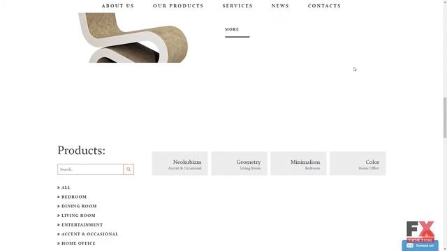 Interior & Furniture Website Template TMT | Free Template Wardell Wy смотреть онлайн