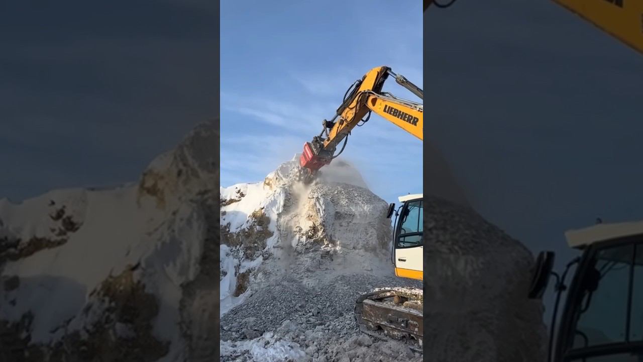 Для добычи, заоткоски, обезопашивания роторные фрезы HammerMaster! #спецтехника #экскаватор смотреть онлайн