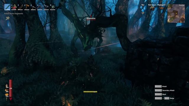 Valheim Abomination - How To Get Root Armor! смотреть онлайн