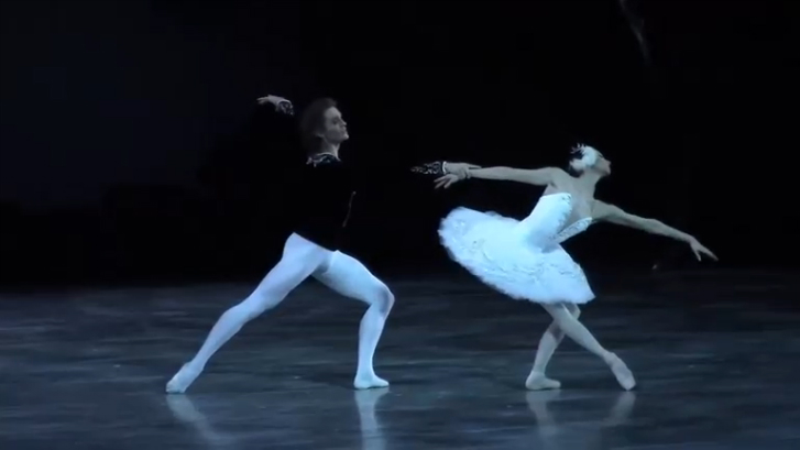 Балет "Лебединое озеро" - Оксана Скорик и Денис Родькин (Мариинский) 6.04.14 смотреть онлайн