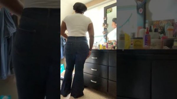 Stretchiest Flare Jeans in the World | Plus Sizes | Tall Girl Friendly