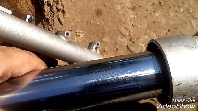 Реставрация передней подвески мотоцикла Honda FX 650 X смотреть онлайн