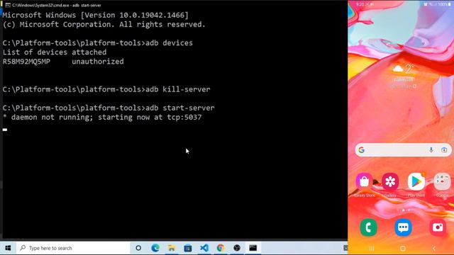 How to solve failed to get feature set: unauthorized device. [ADB issue] смотреть онлайн