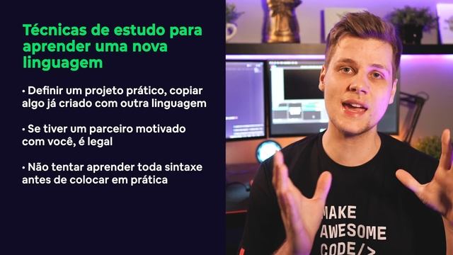 ESTOU APRENDENDO UMA NOVA LINGUAGEM! | Code/Drops #57 смотреть онлайн