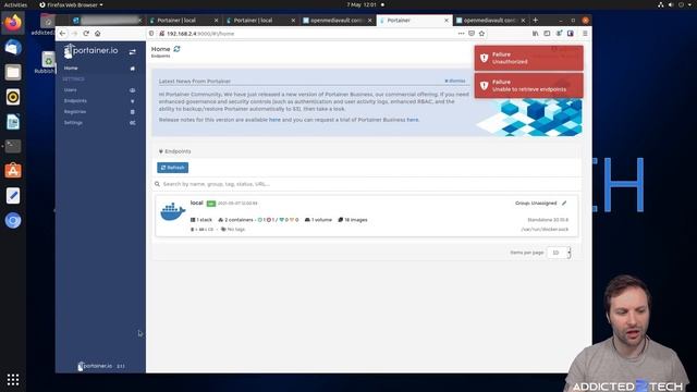 HOW TO UPDATE RASPBERRY PI OS & OPENMEDIAVAULT PORTAINER & CONTAINERS - EPISODE 20 смотреть онлайн