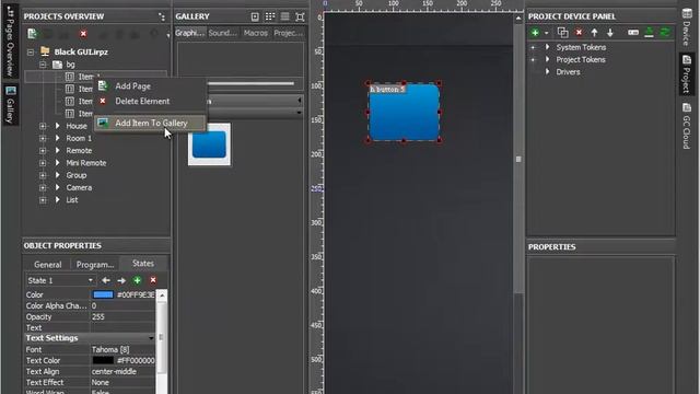 Урок 3 Настройки редактора интерфейсов GUI Editor и проекта смотреть онлайн