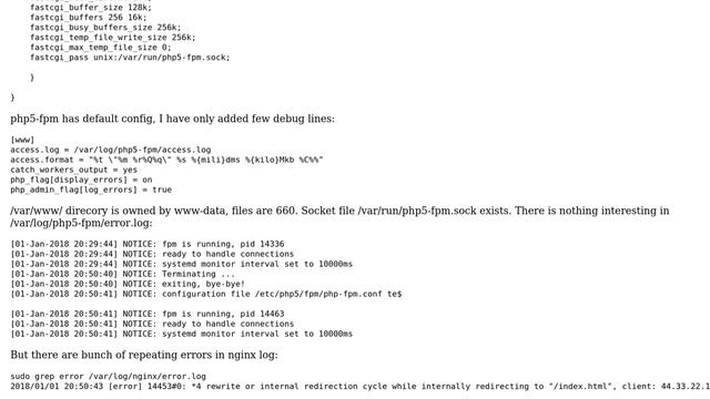 Unix & Linux: 502 error Nginx with php5-fpm смотреть онлайн