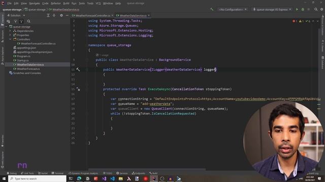 AZURE QUEUE STORAGE From ASP NET Core | Getting Started With ASP.NET Core Series смотреть онлайн