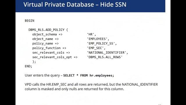 The Thrifty DBA Does Database Security смотреть онлайн
