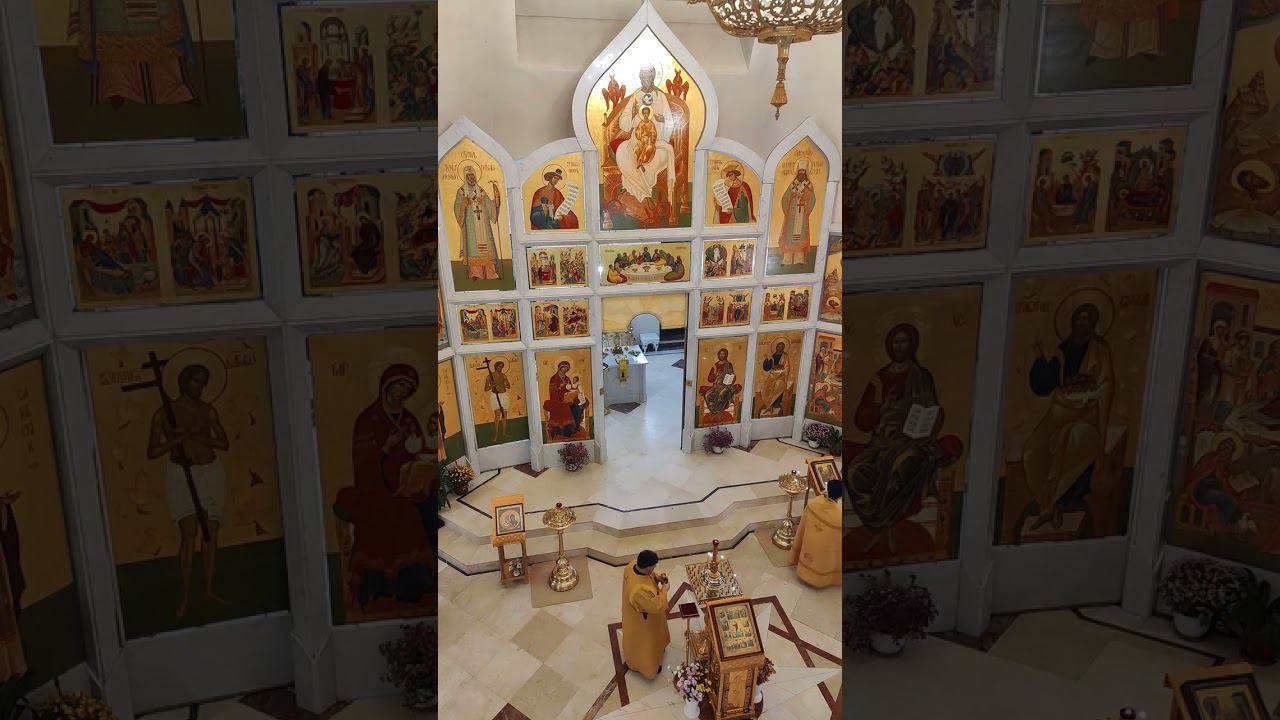 11.11.23 Фрагмент трансляции Всенощного бдения на Воскресный День. смотреть онлайн