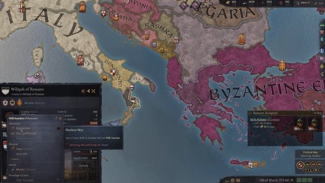 #2 L'ultimo Longobardo [Crusader Kings 3 gameplay ITA] смотреть онлайн