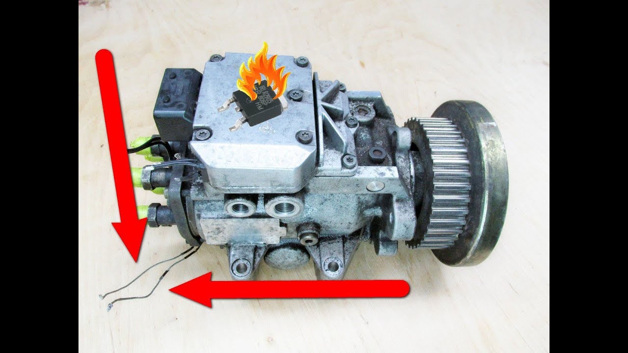 Одна из причин выхода из строя блока управления VP-44. смотреть онлайн