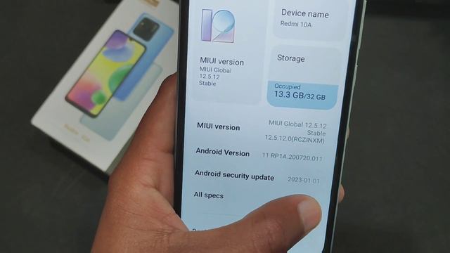 Redmi 10A India Miui 12.5.12.0 After New Update Changelog |