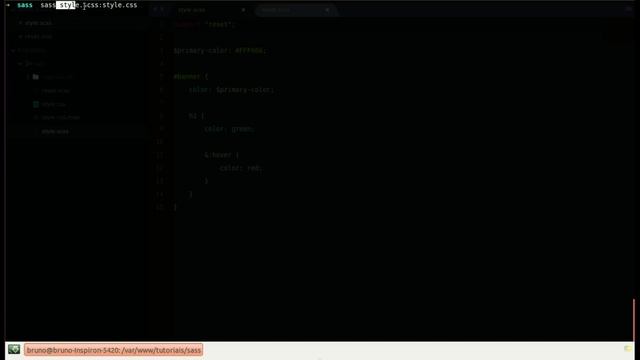 Sass - Partials e Mixins смотреть онлайн