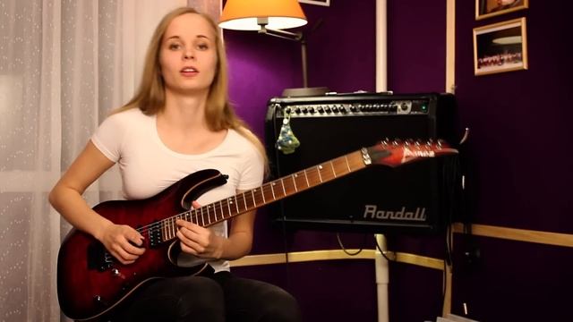 CANON ROCK - Guitar Lesson by Laura Lace (part 3) смотреть онлайн