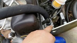 Уаз за 40т.р. Система вентиляции картерных газов. Подключение масляного радиатора