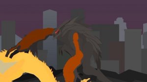 king Ghidorah vs muto prime, muto queen, mutos | gojiramania | king Ghidorah, Muto prime,muto queen