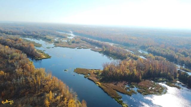 Красоты реки Волги, озеро Грязи, видео в 4K DJI mini 2 смотреть онлайн